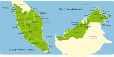 Malaysia სრული რუკა