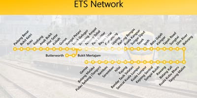 რუკა ets მარშრუტის რუკას, მალაიზია